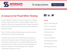 Tablet Screenshot of fixedtesting.com